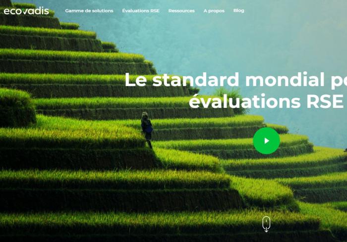 Label Ecovadis, Gold Advanced, Pacquet