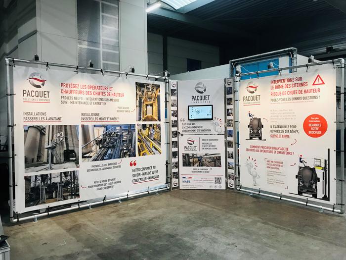 Feria Vrac tech Macon 2021, granel, pasarelas, Pacquet