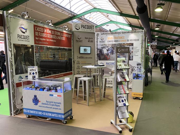 Salon SEPEM Rouen , Stand Pacquet, 2020