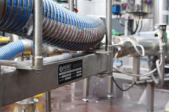 Naamplaatje fabrikant van de apparatuur, productielocatie, Pacquet Naamplaatje fabrikant van de apparatuur, productielocatie, Pacquet