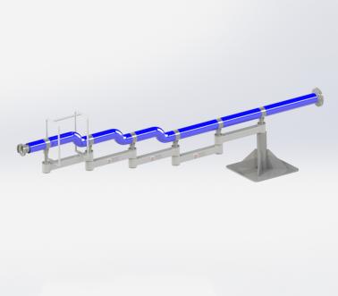 Hose supporting system, Porteflex, Pacquet