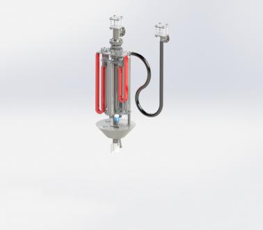 Tanker top telescopic drop pipe, Pacquet
