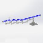Hose supporting system, Porteflex, Pacquet