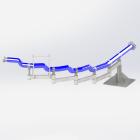 Hose supporting system, Porteflex, Pacquet