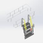 Passerelle abattante standard, Pacquet Solutions d'Empotage