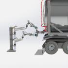 Double bottom unloading system, liquid phase and gas phase, Pacquet