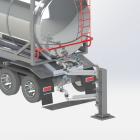 Double bottom unloading system, liquid phase and gas phase, Pacquet