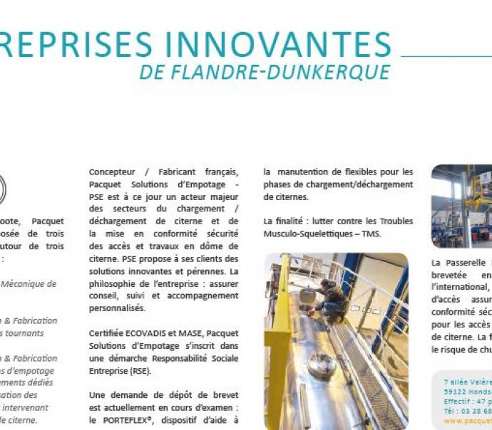 Focus innovation Pacquet, Dunkerque Promotion