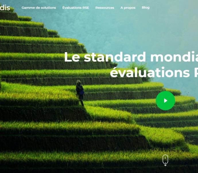 Ecovadis, CSR rating platform, Pacquet , Gold Advanced, 