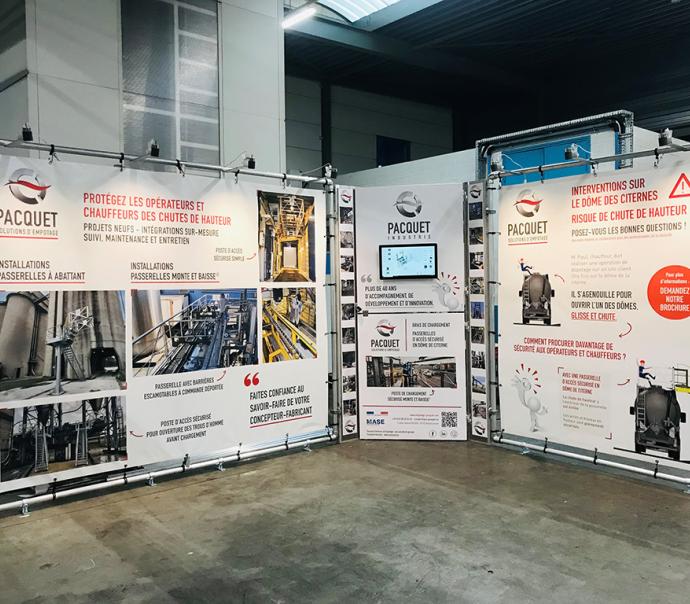 Feria Vrac tech Macon 2021, granel, pasarelas, Pacquet 
