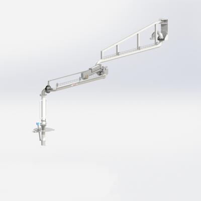 Brazo de carga superior de alcance variable, Pacquet