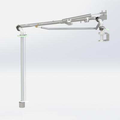 Brazo de carga superior de alcance fijo, Pacquet