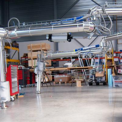 Variable-reach top loading arm, Pacquet