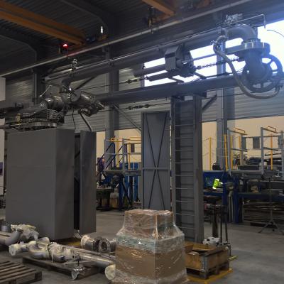 Packing and dispatch of barge unloading arm, Pacquet
