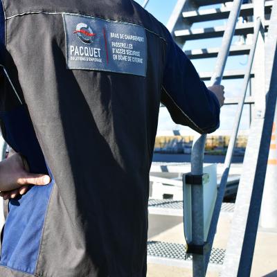 Maintenance and servicing, loading solutions, tanker top fall protection equipment, Pacquet